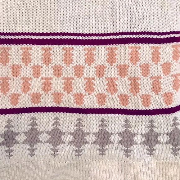 LLove Long Cardigan Sweater Womens Size Medium Large Beige Peach Open Front Knit - Picture 12 of 12